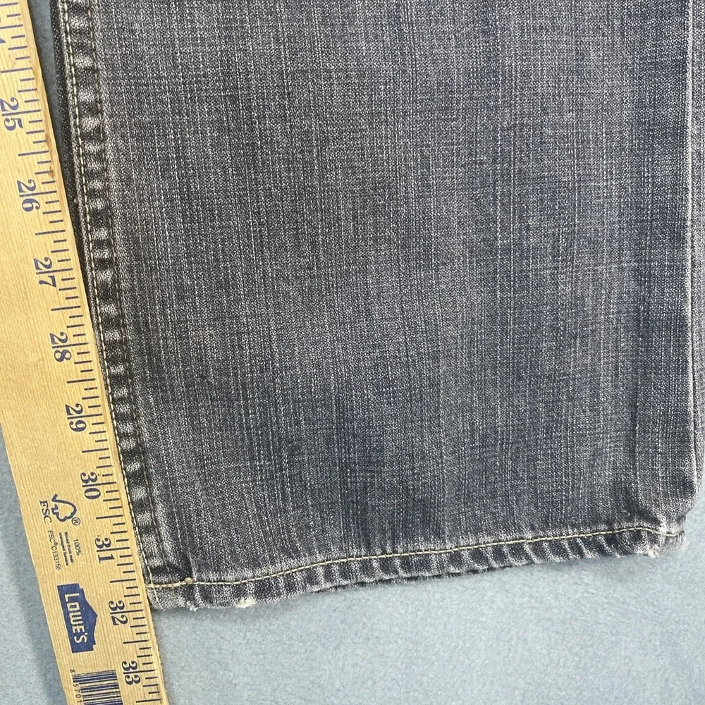 Banana Republic Straight Leg Jeans Mens 34 X 32 Blue Dark Wash Regular Fit Denim